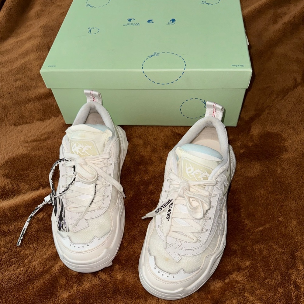 Off white sneakers